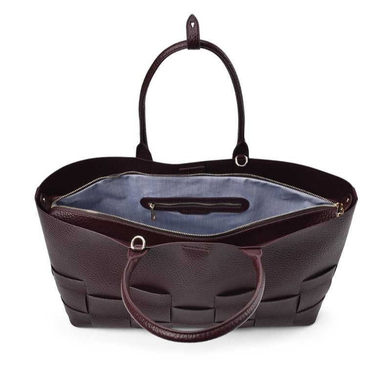 Kensington Tote Bag Wine