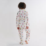 Snow Bunnies Flannelette Long Sleeve Shirt & Pant Pyjamas