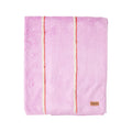 Lavender Field Stripe Bamboo Terry Bath Sheet