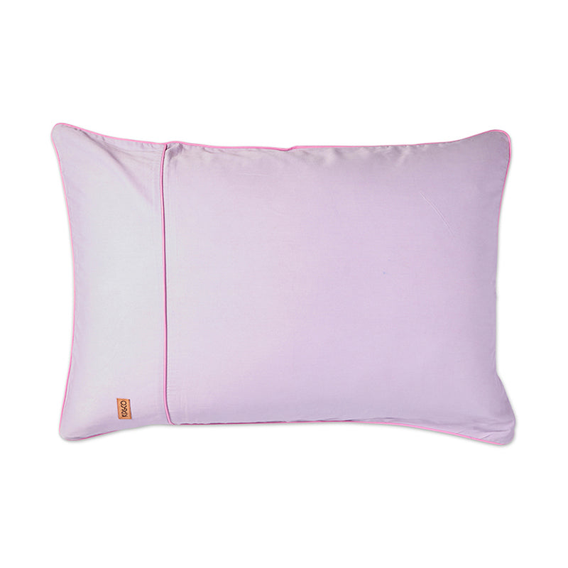 Glow in Lilac Bamboo Cotton Pillowcase Set of 2