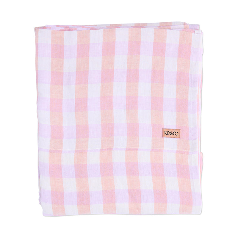 Hazy Days Linen Flat Sheet