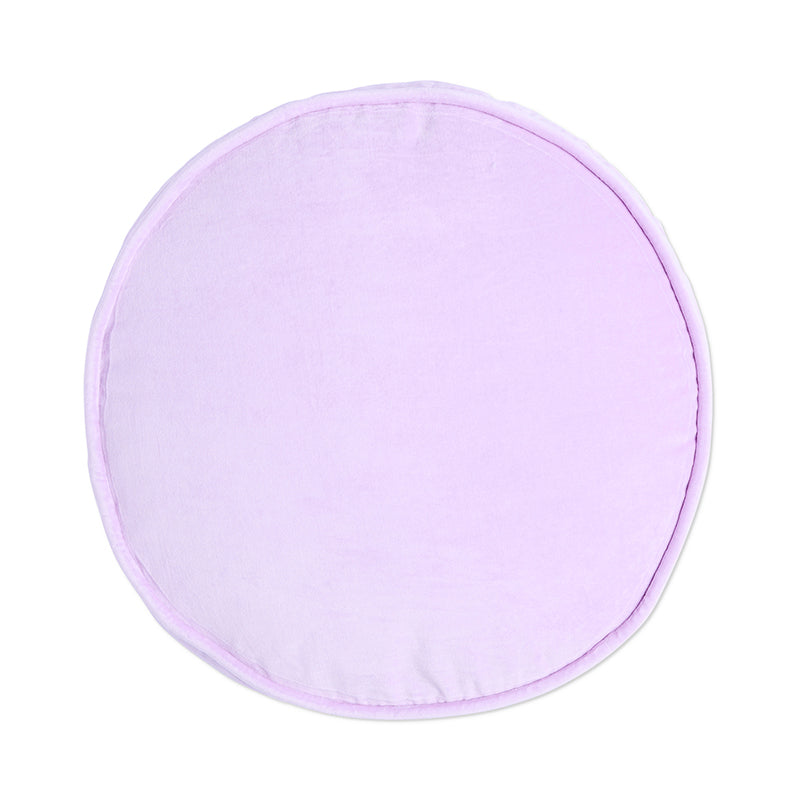 Lilac Velvet Pea Cushion
