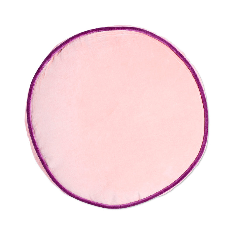Plum Jam Velvet Pea Cushion