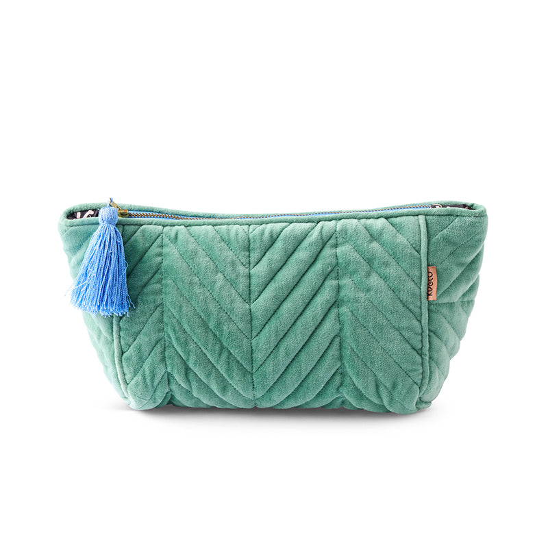 Seabed Velvet Toiletry Bag