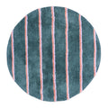 Wakame Crush Stripe Round Bath Mat
