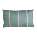 Wakame Crush Stripe Rectangle Lounge Cushion