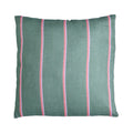 Wakame Crush Stripe Square Lounge Cushion