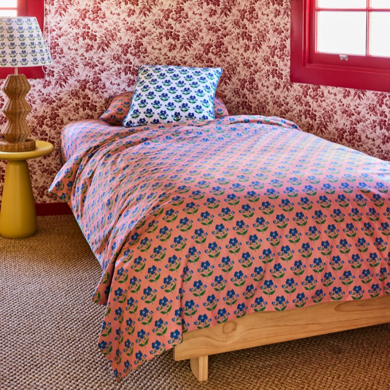 Anna Spiro Indian Summer Rose Cotton Quilt Cover