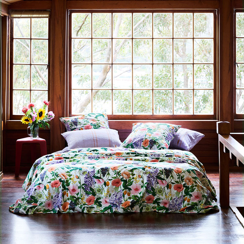 Spring Is In The Air Cotton Flat Sheet