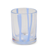 Ahoy Blue Stripe Tumbler Glass Set of 2