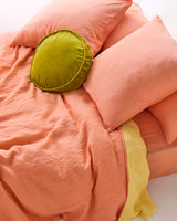 Pear Velvet Pea Cushion