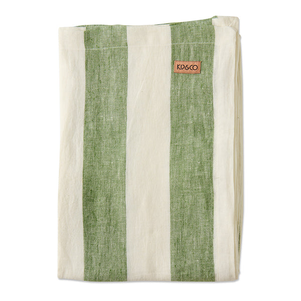 Moss Stripe Tablecloth Standard 145x270cm