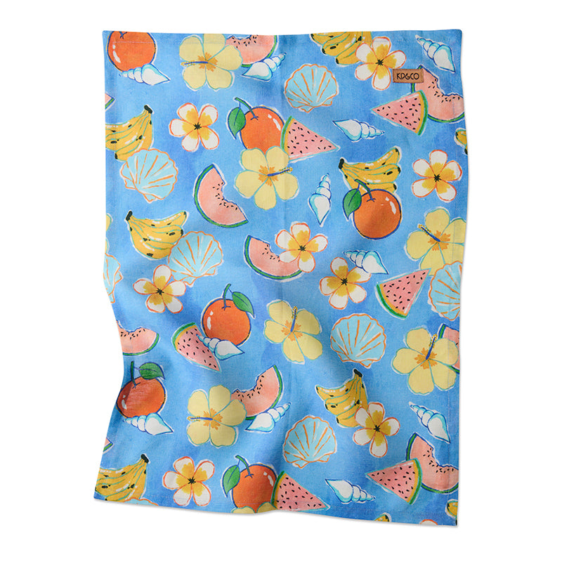 Paradise Found Tea Towel