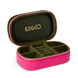 Prickly Pear Travel Velvet Jewellery Box