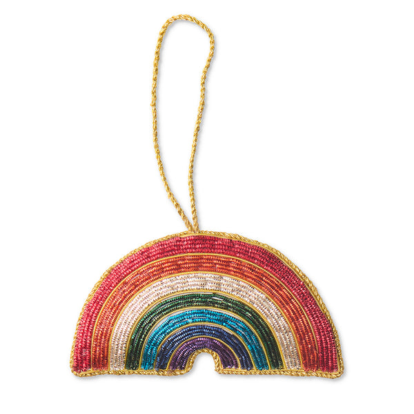 Rainbow Beaded Decoration