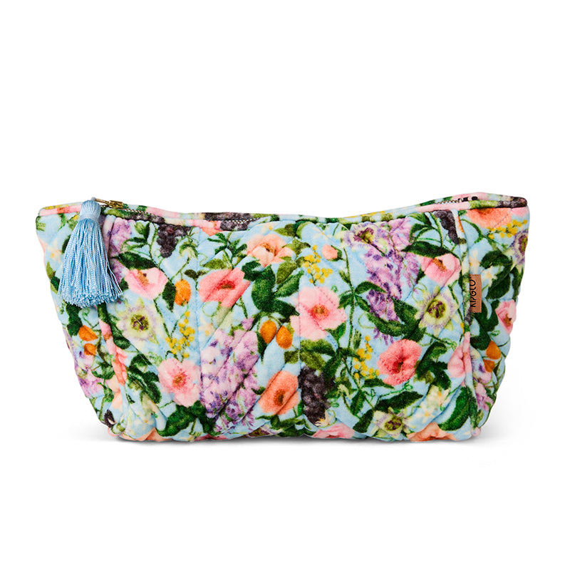 Spring In The Air Velvet Toiletry Bag