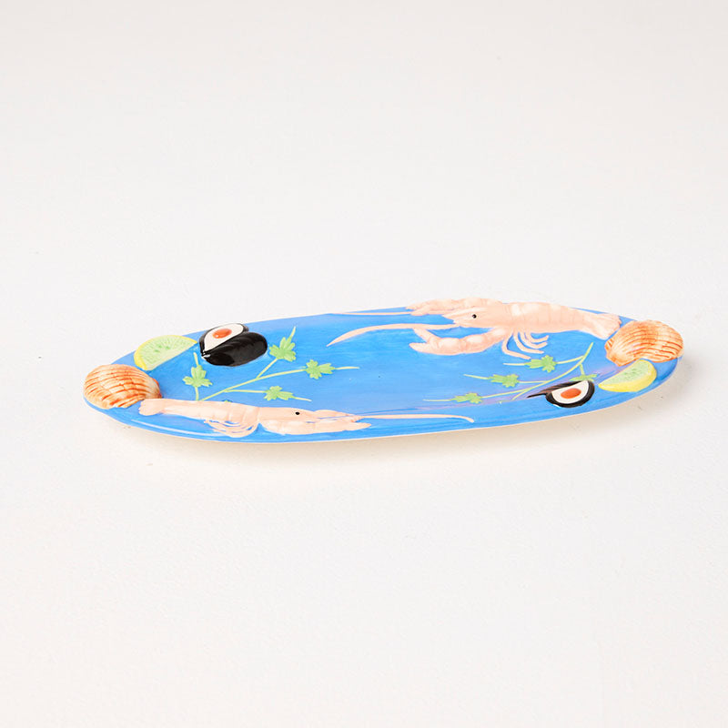 Fruits De Mer Oval Platter Small