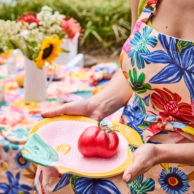 Coral Bay Fish Serving Dish