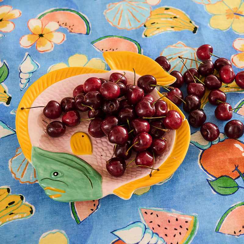 Coral Bay Fish Serving Dish