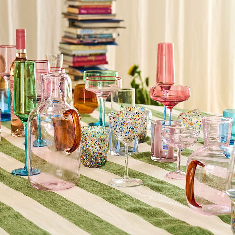 Pistachio Crush Champagne Glass Set of 2