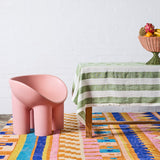 Moss Stripe Tablecloth Large 180x350cm