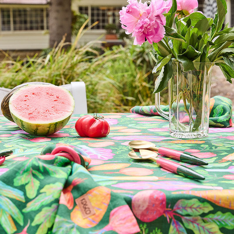 Veggie Soup Tablecloth Standard 145x270cm