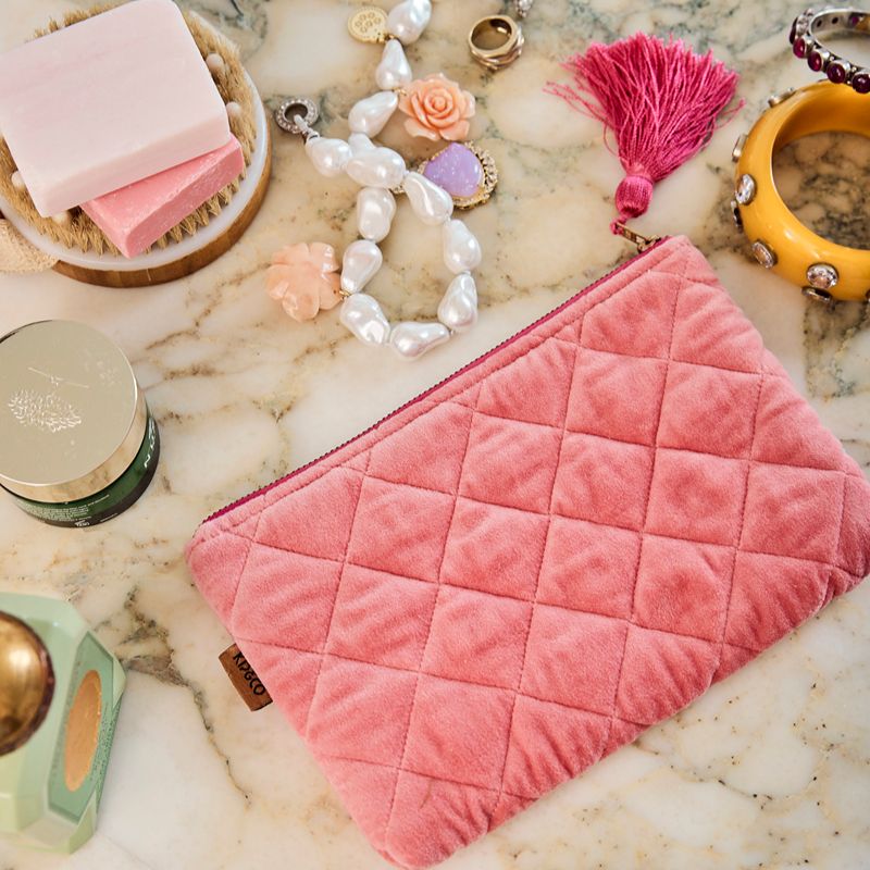Strawberry Velvet Cosmetics Purse