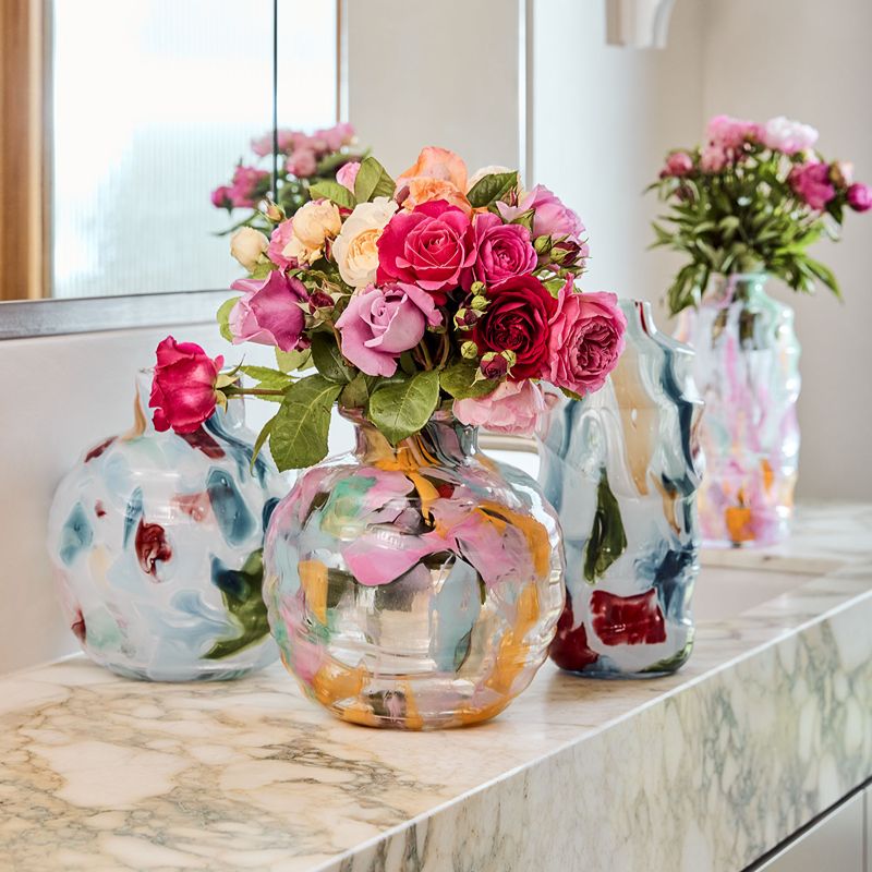 Swirl Sorbet Tall Vase