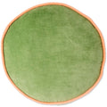 Pesto Velvet Pea Cushion