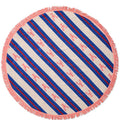 Lobster Fan Club Terry Round Beach Towel