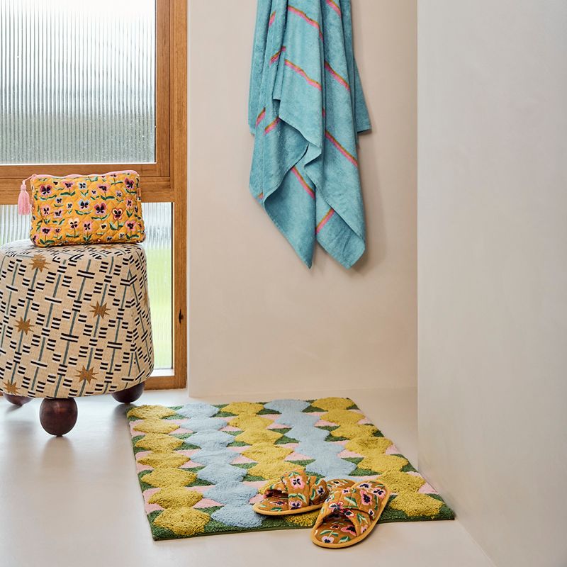 Alfresco Quilted Cotton Toiletry Purse