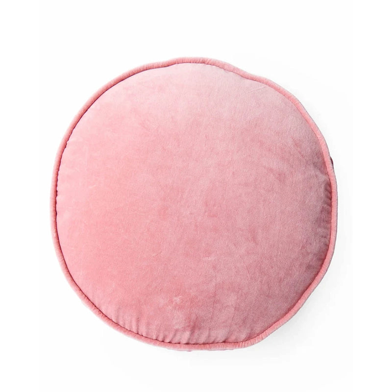 Dusty Rose Velvet Pea Cushion