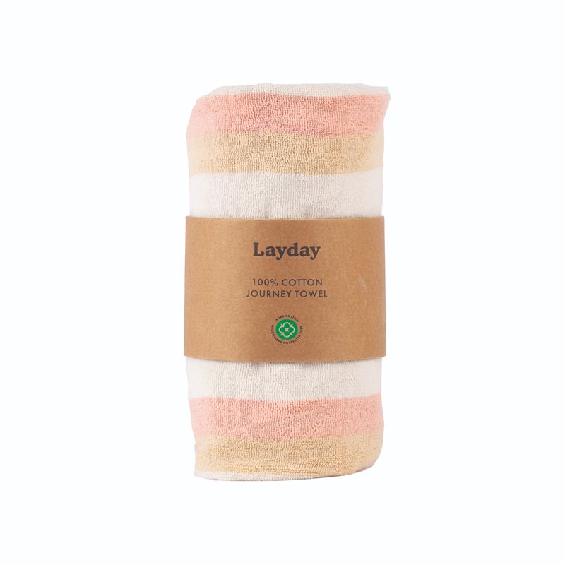 Shallows Beach Towel Peach