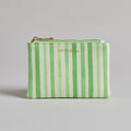 Mini Pouch/Coin Purse Green Stripe