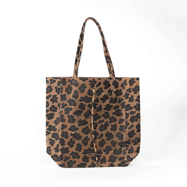 Large Tote Leopard
