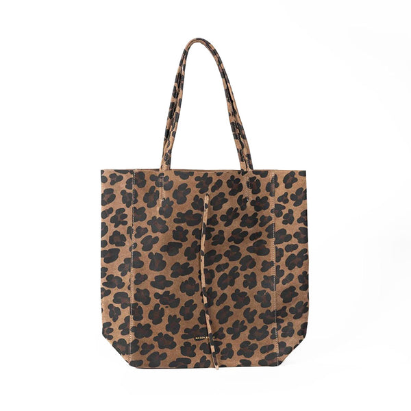 Large Tote Leopard