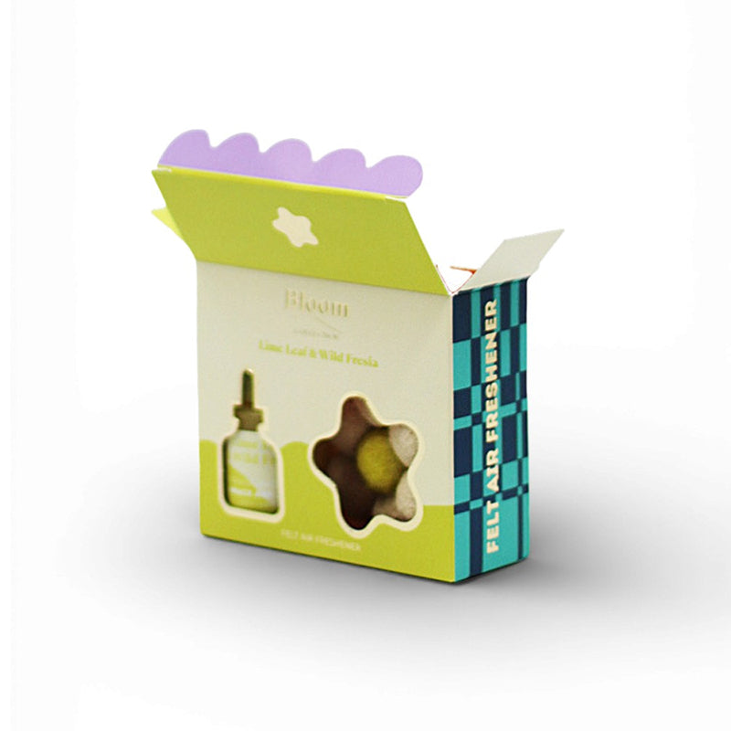 Lime Leaf & Wild Fresia Air Freshener Set
