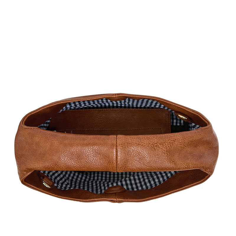 Linton Bag Large  Tan Pebble