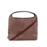 Linton Bag Burgundy/Coco Weave
