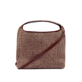 Linton Bag Burgundy/Coco Weave