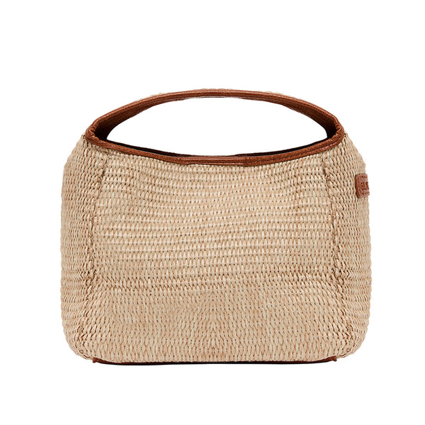 Linton Bag Tan/Natural Weave