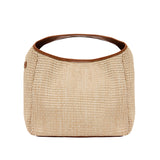 Linton Bag Tan/Natural Weave