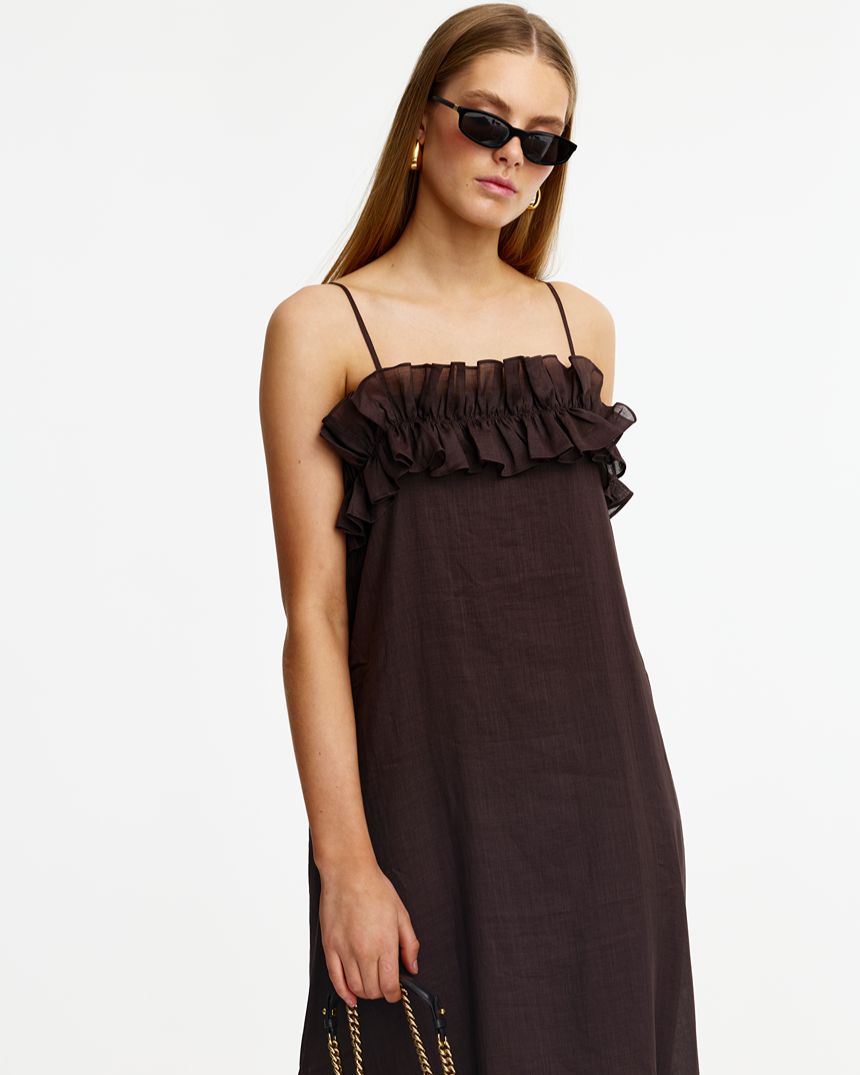 Lola Dress Chocolate