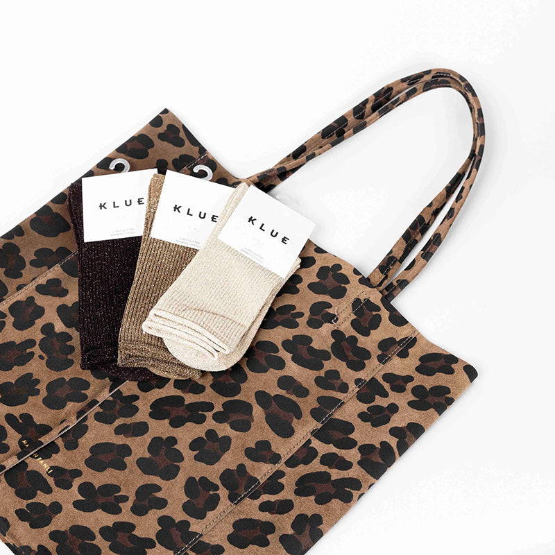 Large Tote Leopard
