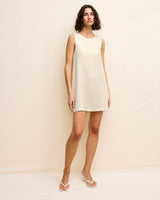 Luca Dress Gold Lustre