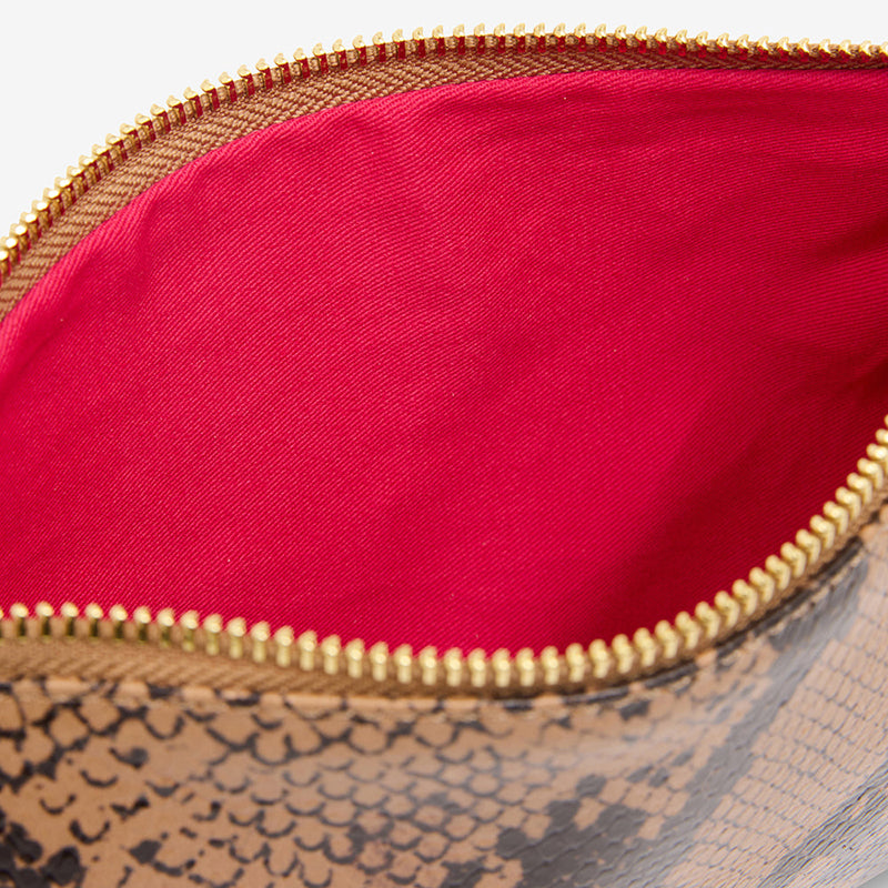 Molly Crossbody Bag Caramel Python