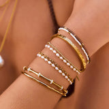 Portia Gold Bracelet