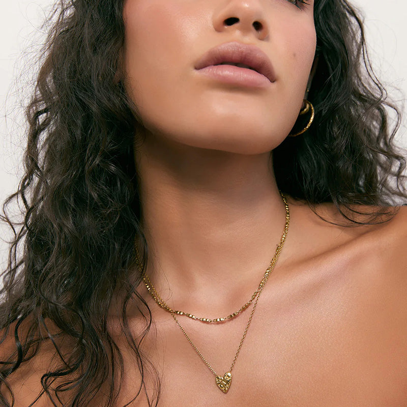 Honey Heart Necklace