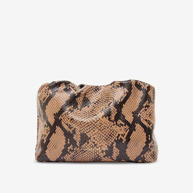 Martha Bag Caramel Python