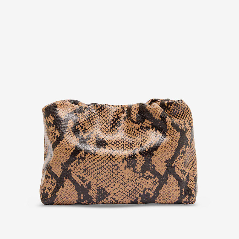 Martha Bag Caramel Python